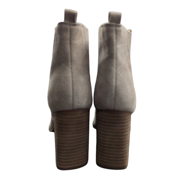 Marc Fisher | Women's Oshay Pointed Toe Ankle Boots | Tan | 4" Heel | 11M - Picture 13 of 15